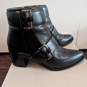 Jason Wu Collections Leather Buckle Bootie